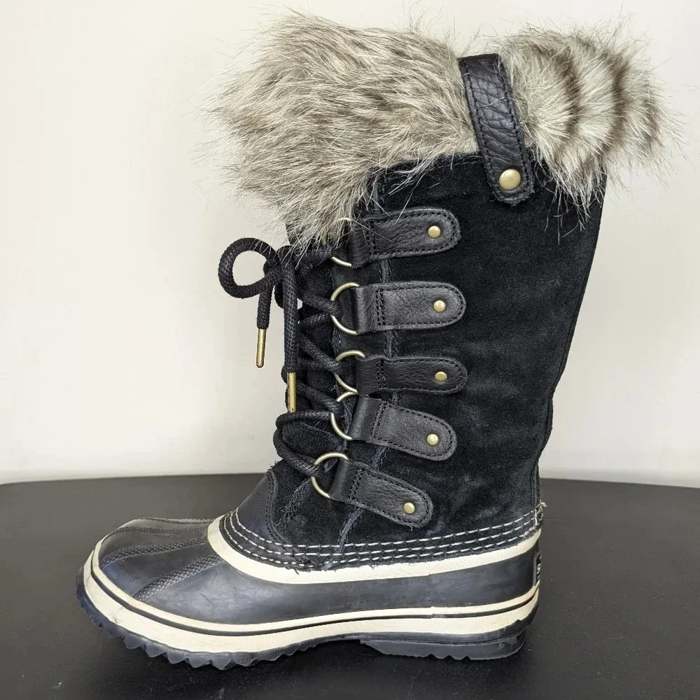 Sorel Joan of Arctic Women's Winter Snow Waterproof Suede Boots Size‎ 5.5